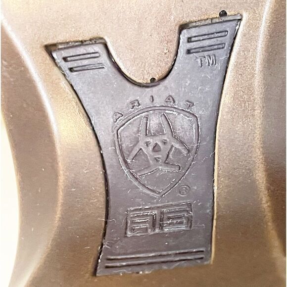 Ariat Western Abberly leather harness Buckle clogs. Size 9 - Picture 13 of 17